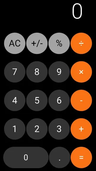 Экран приложения MagicCalculator